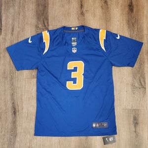 Derwin James Jr Los Angeles Chargers Blue Fully Stitched Mens Sizes Brand New